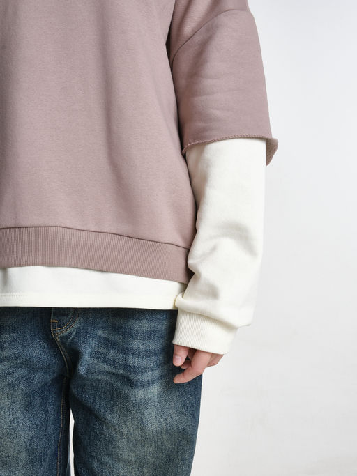 Толстовка для девочки 22-8047 бежевый - Mini maxi фото 18