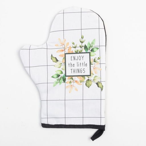 Набор Кухонный Flora, варежка-прихватка 20?28 см, прихватка 19?19 см, 100% хл