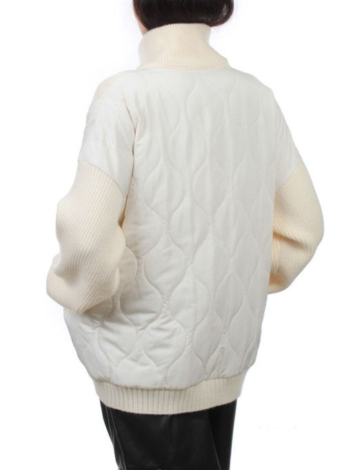 3155 MILK Куртка-кардиган женская (90% хлопок, 10% синтепон) - Fashion фото 6