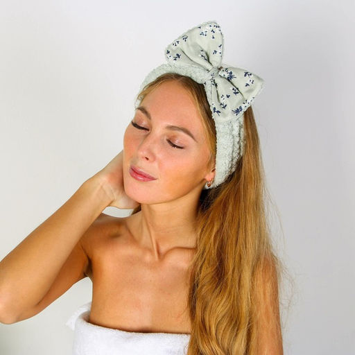 Повязка для умывания Доляна Ретро, цвет МИКС  фото 13