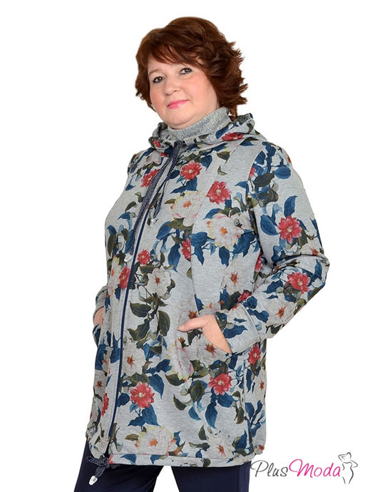 Туника-ветровка Модель №777 размеры 44-84 - Plusmoda фото 4