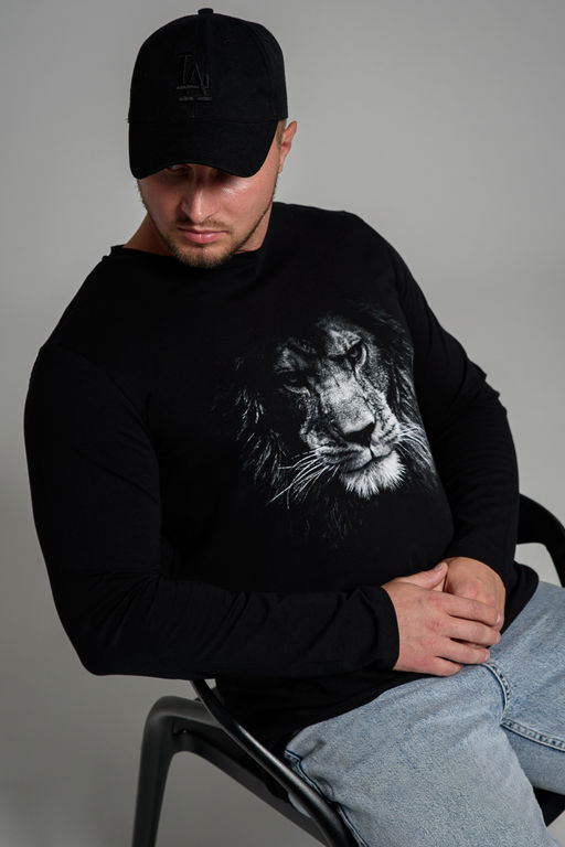 8514/1 Футболка с длинным рукавом мужская