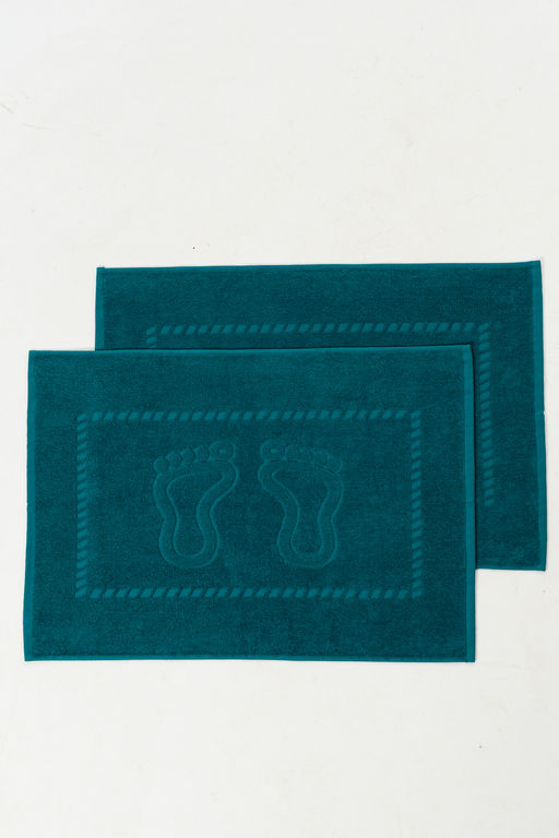 Комплект полотенец для ног махровое Софатекс 50 * 70 коврик ножки 2шт