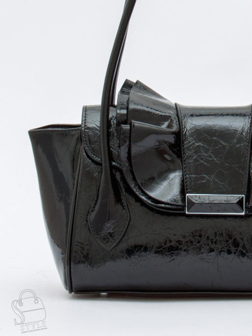 Сумка женская кожаная 2430-2Y black Polina&Eiterou