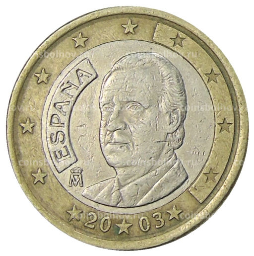 1 евро 2003 года Испания