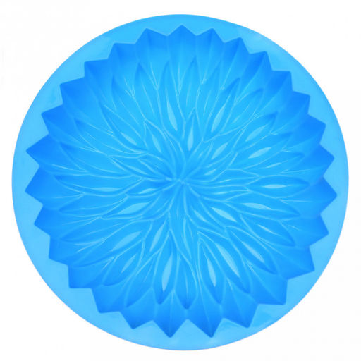 Форма силиконовая для выпекания "Хризантема" д26см h6см (Китай)