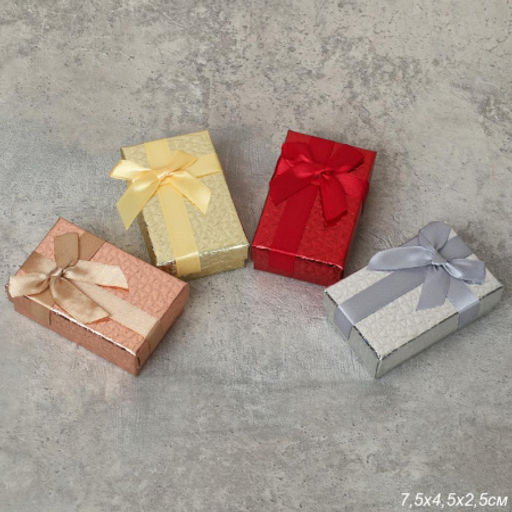 Коробка подарочная 8х5 см / 55-2 /уп 24/720/