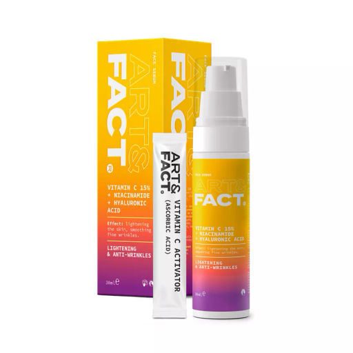 ART&FACT Сыворотка д/лица Осветляющая Vitamin C 15% + Rosmarin 1% 30ml