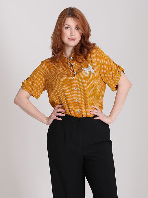 20-26 НАТАЛИ S 4727В.С2 Рубашка - Almond фото 2