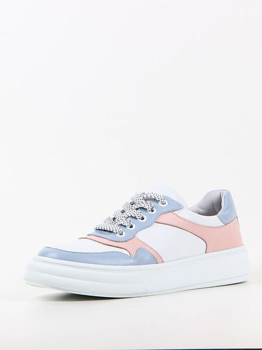 Кеды EDART 149.lusi22 w. white/blue/pink
