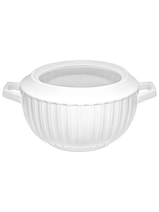 Супница 2,5 л 26*20,5*17 см Ампир + крышка, фарфор - Elan gallery фото 5