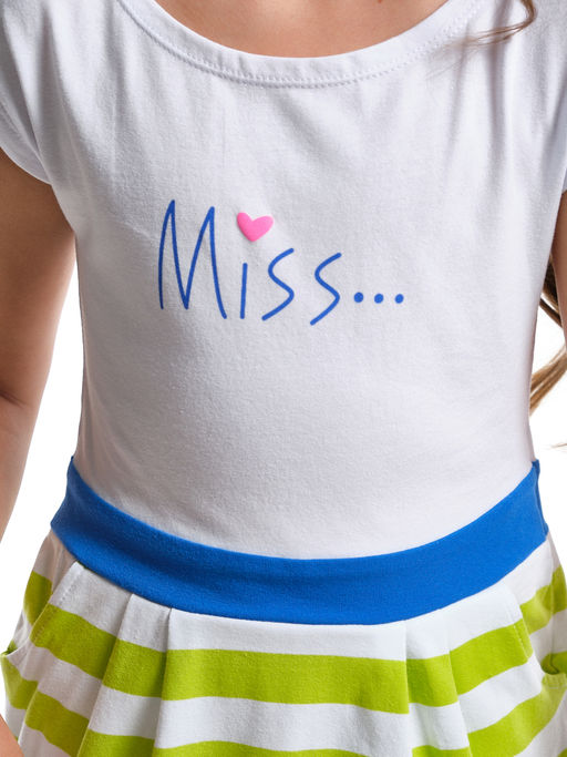 Платье для девочки UD 3314 синий - Mini maxi фото 9