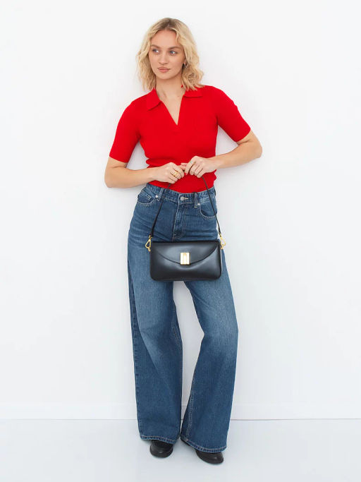 Сумка 1106M black  Polina&Eiterou