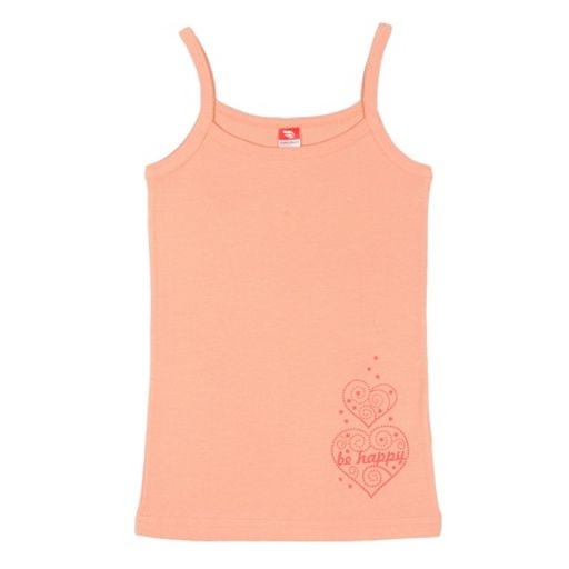 CRB wear/CAJ 2356 майка для девочки, персиковый/Ex.Cherubino