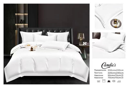 КПБ Candies Однотонный Embroidery CANOE03