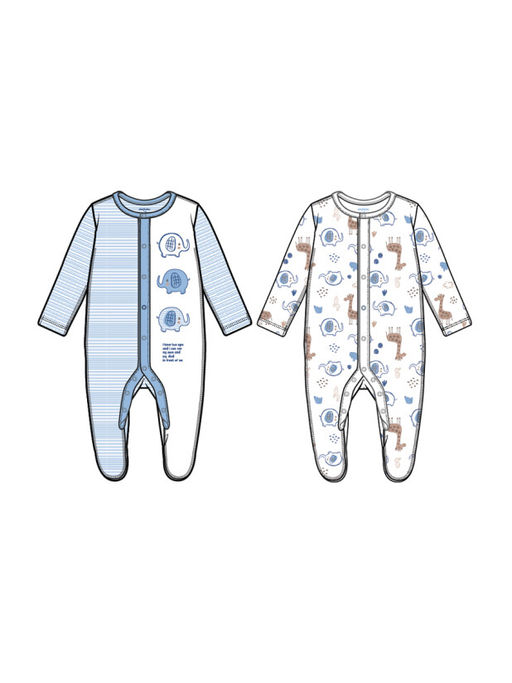 PlayToday / Комбинезон для мальчика, 2 шт. в комплекте
