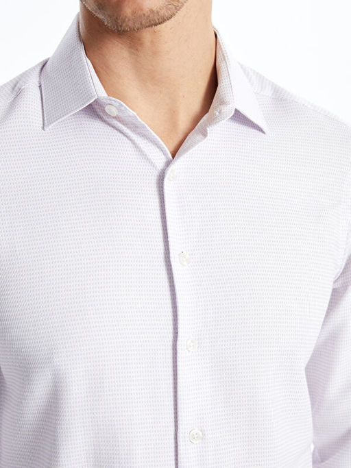 Slim Fit Uzun Kollu Arm?rl? Erkek G?mlek