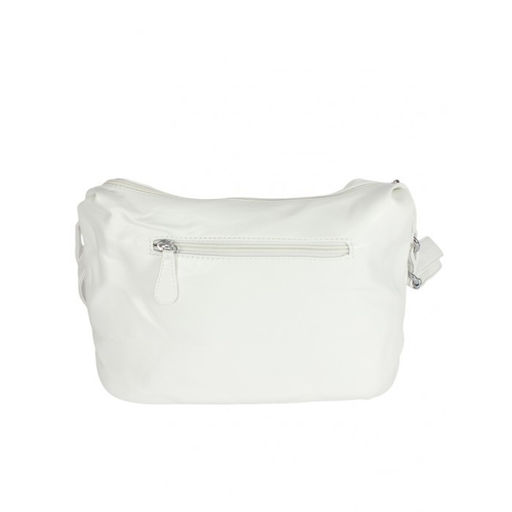 Сумка женская искусственная кожа Guecca-113, 1отд+карм/пер, плечевой ремень, белый SALE 264010 - Adelia фото 2