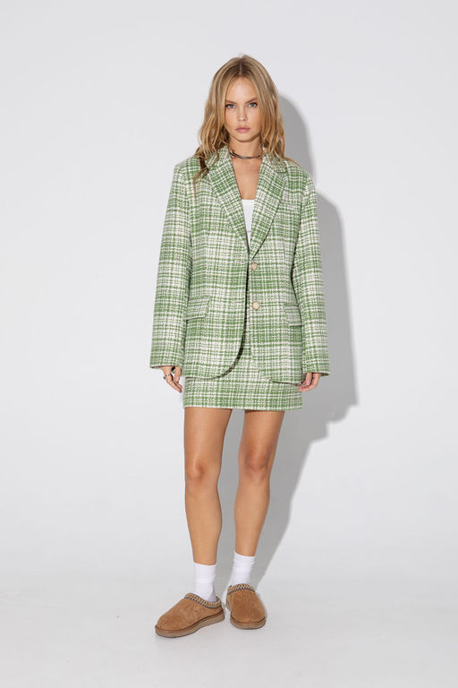 Жакет Pirs 5057 зеленый с бежевым  фото 3