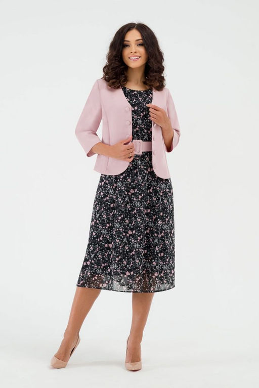 Платье с жакетом Марселла (50-56) - Serenada фото 3