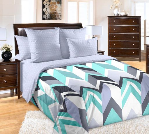 Постельное белье - Перкаль Энди Семейный (молния) - Luteks фото 2