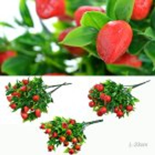 Цветок искусственный Ягоды 33 см / 60-2 /уп 300/600/ - ГалеонТрейд фото 5