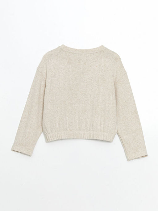 Bisiklet Yaka K?z ?ocuk Crop Ti??rt - Waikiki фото 2