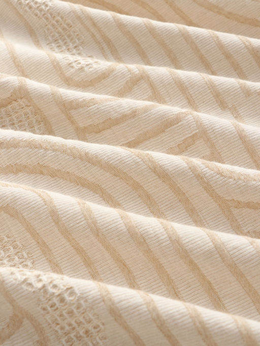 Плед «Этель» Cotton, 150×240 см, хлопок 100%, бежевый