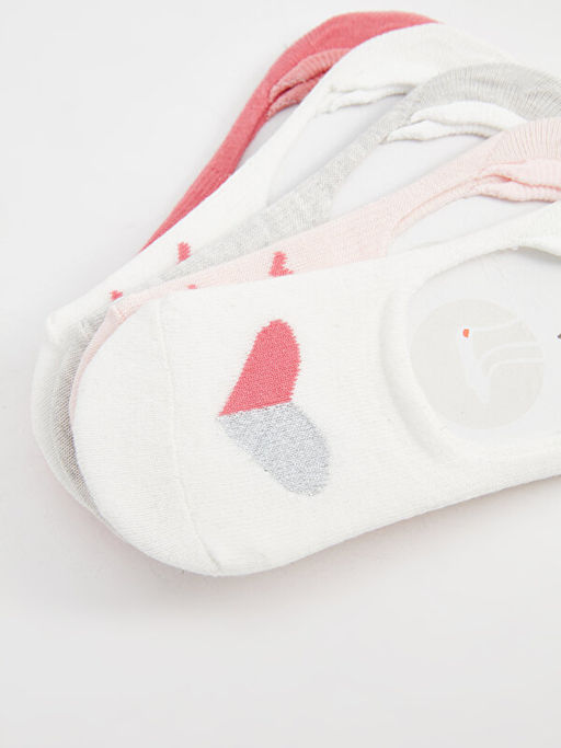 Desenli K?z ?ocuk Babet ?orap 5li