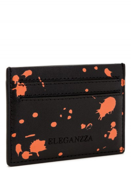 Карточница ZQ76-5379 black/orange - Eleganzza фото 4