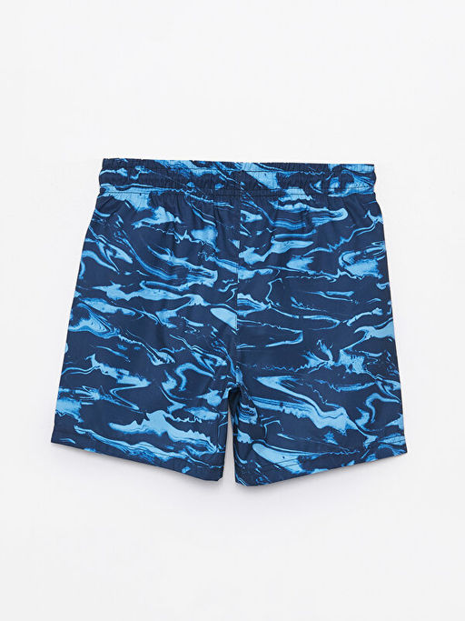 Beli Lastikli Bask?l? Erkek ?ocuk Deniz ?ortu - Waikiki фото 2