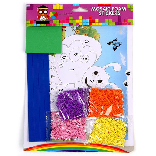 Набор для творчества: аппликация EVA крошкой и раскраска + маска на резинке Бабочка - Simaland фото 3