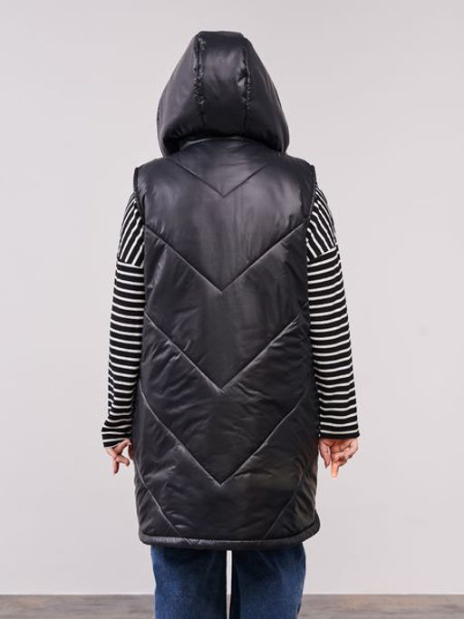 Жилет демисезонный Хлоя бордо - Yollochka фото 38