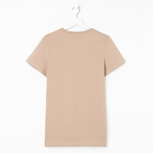 Футболка женская MIST basic, размер 52-54, цвет песочный