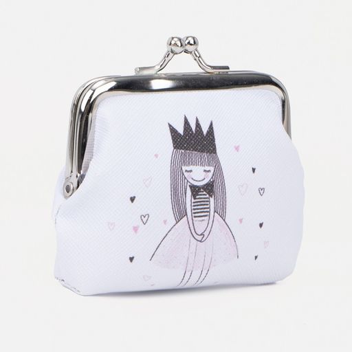 Кошелёк на фермуаре, цвет белый - Simaland фото 3