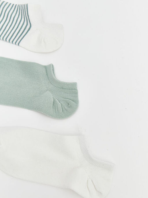 ?izgili Kad?n Patik ?orap 5li