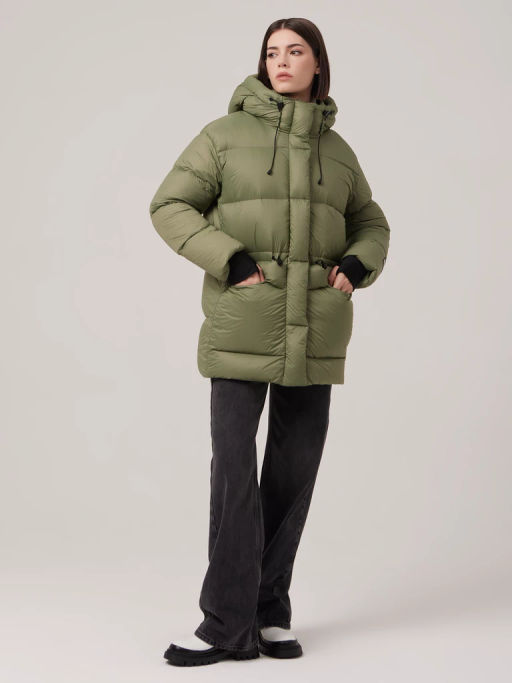 Куртка женская 1241122008 green - Eleganzza фото 4