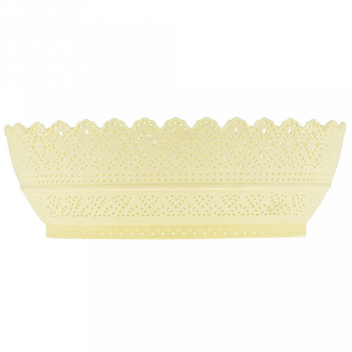 Жасмин Корзина-сухарница пластмассовая 28х20х9см, полипропилен, т.м. NECO (Россия) - Домашняя мода фото 2