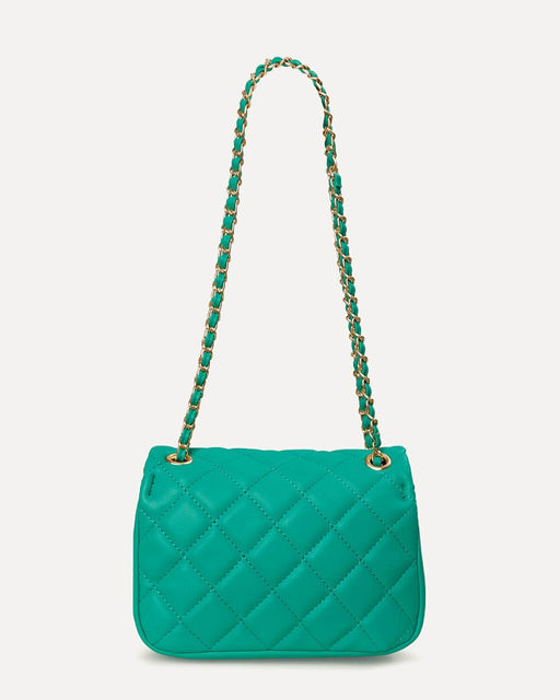 Сумка из экокожи малахитового оттенка - Incity фото 3