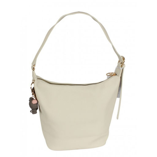 Сумка женская искусственная кожа DJ-CM 7326-COCONUT CREAM, 1отд, плечевой ремень, кремовый SALE 263892 - Adelia фото 2