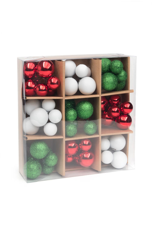 Набор шаров на проволоке (54шт) SF-8007, микс №5 - Больше подарков фото 6