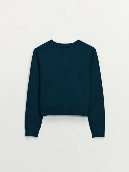 Вязаный джемпер из вискозы / Zarina фото 2