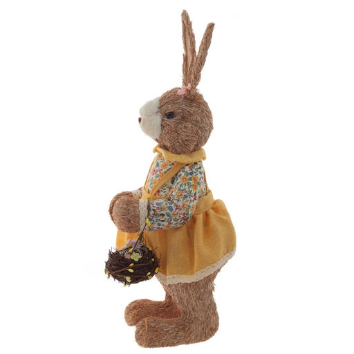 Фигурка декоративная "Заяц", L18 W18 H54 см