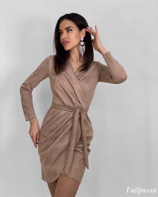 Платье Габриэла (бежевый) - Nadi bordo фото 4