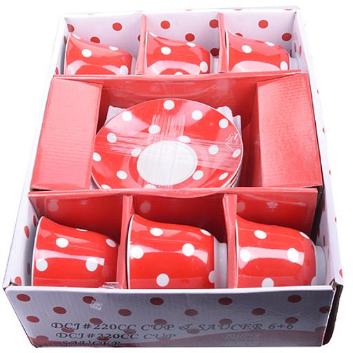 25906 Чайный набор 12пр 220мл фарфор под/уп LR(х6) - Mayer&boch фото 3