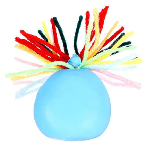 Цена за 15 шт. Антистресс сквиш мялка капитошка «Давай играть!», с мукой, цвета МИКС, в шоубоксе