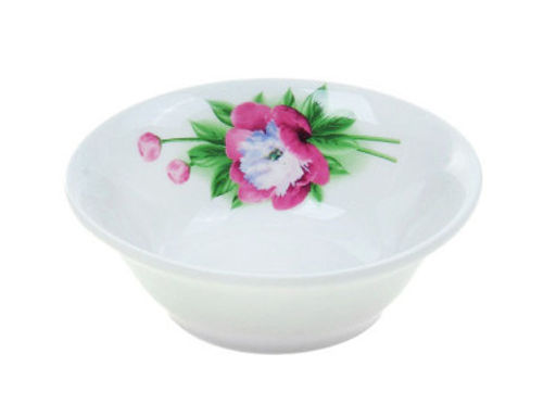 Ф_Салатник 360 см3 ф.653 "Идиллия" Пион арт. ДБ_4С0326 /ДОБРУШСКИЙ