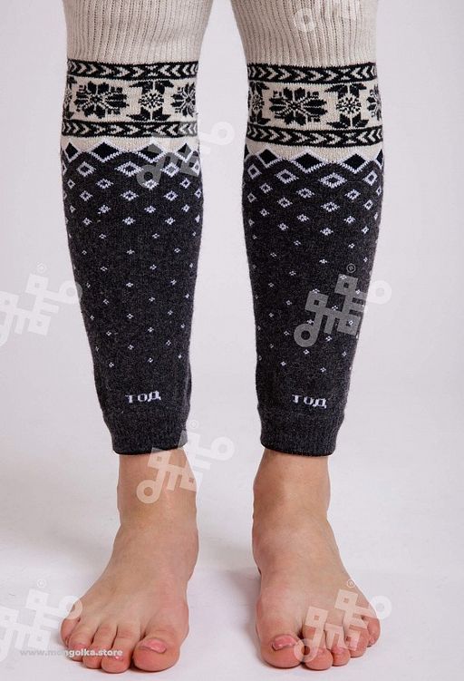 Гетры из монгольской шерсти (арт. 01264)