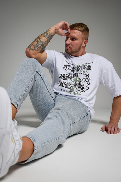 Футболка мужская 8507/1 оверсайз