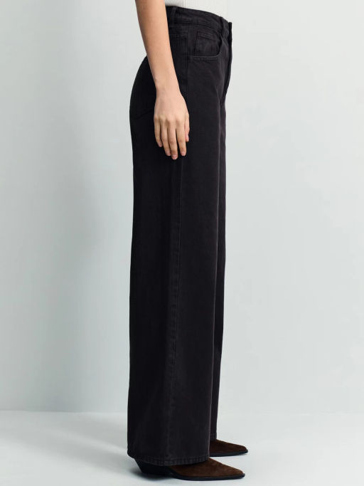 Джинсы wide leg с высокой посадкой / Zarina  фото 3